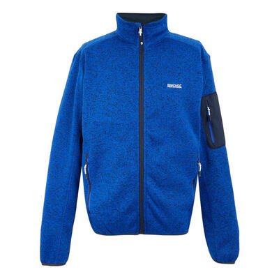 Heren newhill marl full zip fleecejack (olympisch blauw)