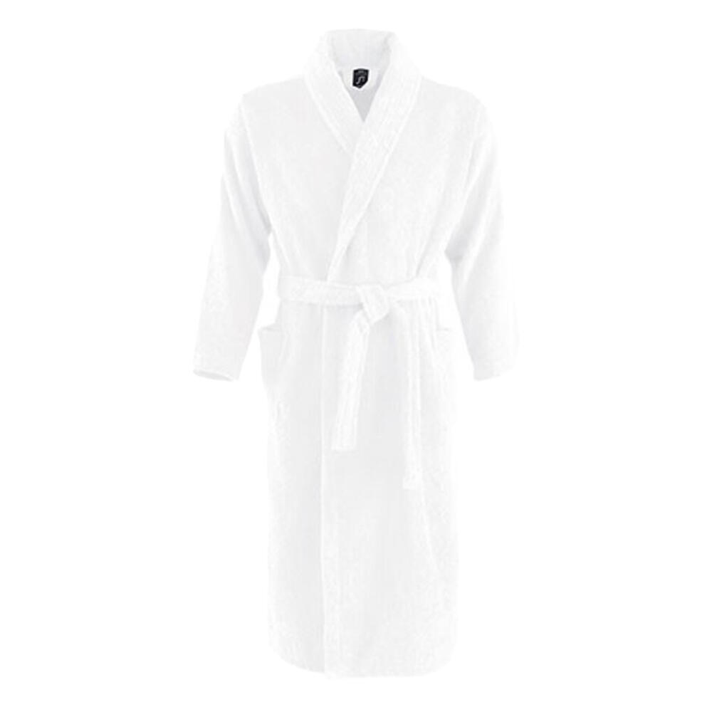 Robe de palácio unissexo para adultos branco