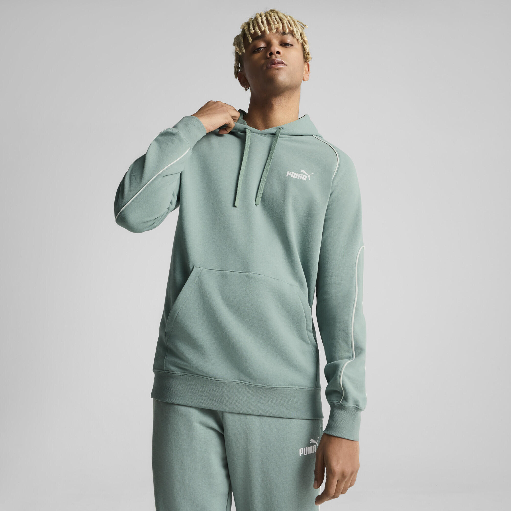 Męska bluza z kapturem PUMA Sport PUMA Green Moon 2/7