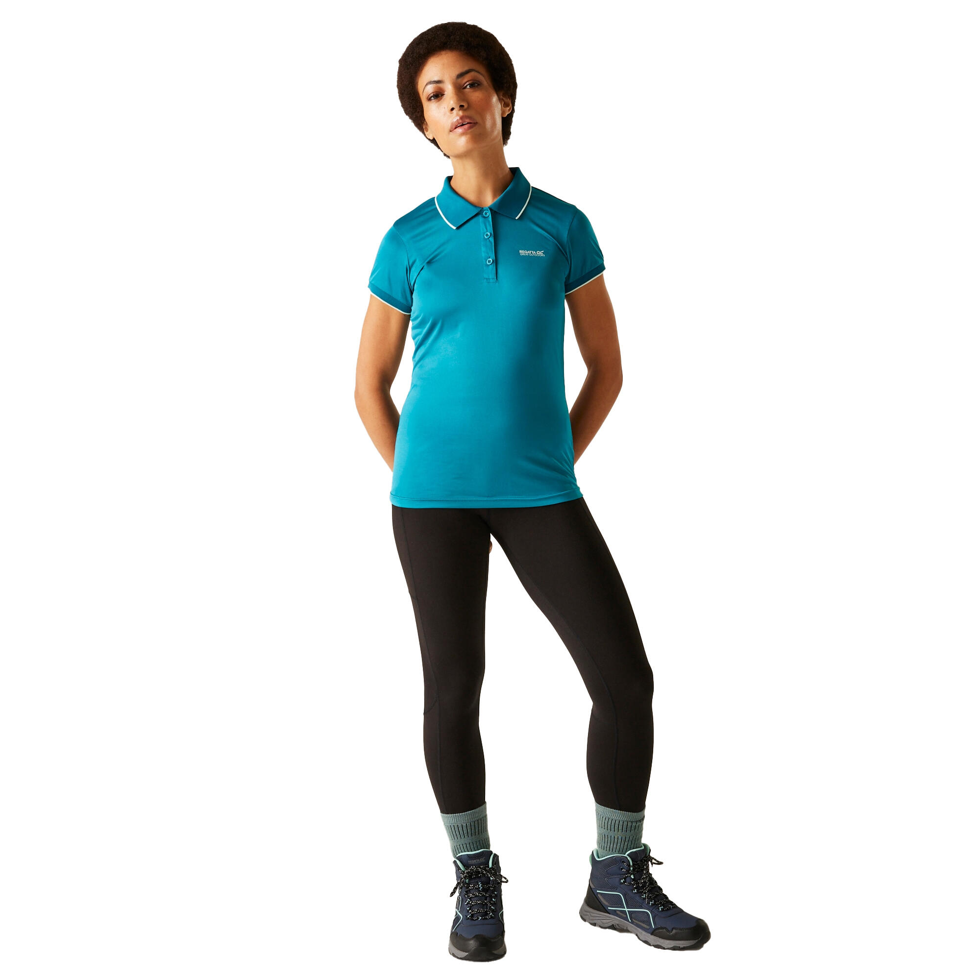 Regatta Women's Devote II T-Shirt - Quick-Dry, Moisture Wicking Active Tee (Crew Neck, Short Sleeve)
