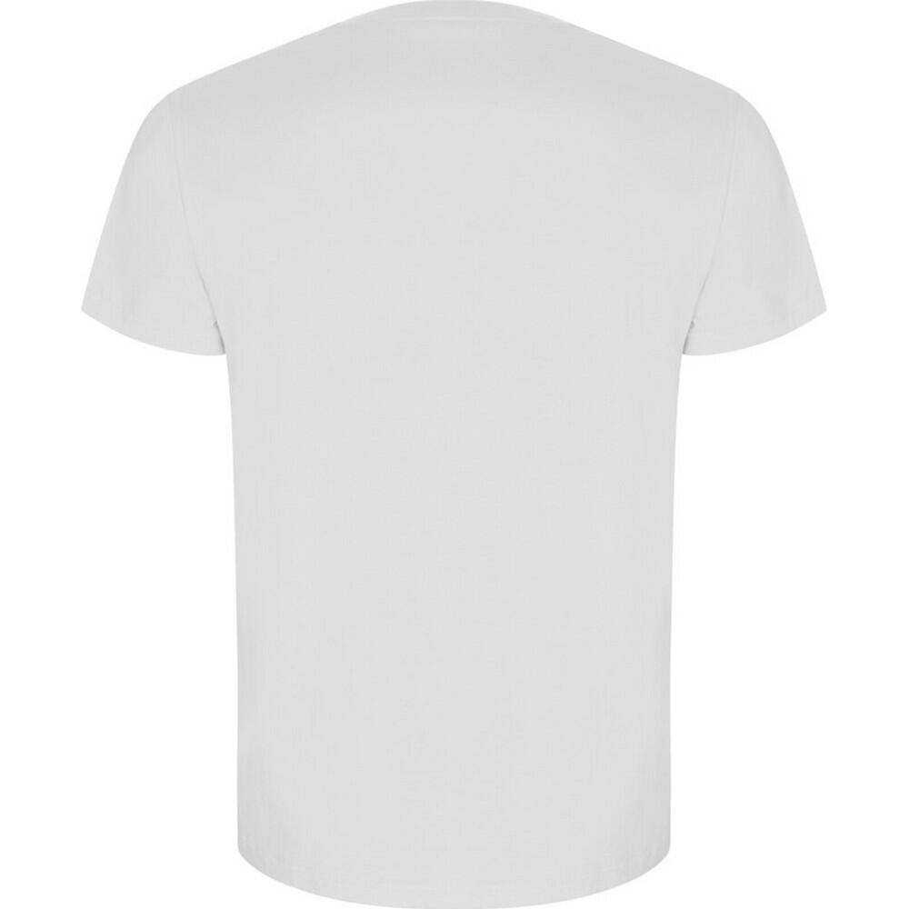 Maglietta Semplice Maniche Corte Uomo Roly Golden Bianco 2/2
