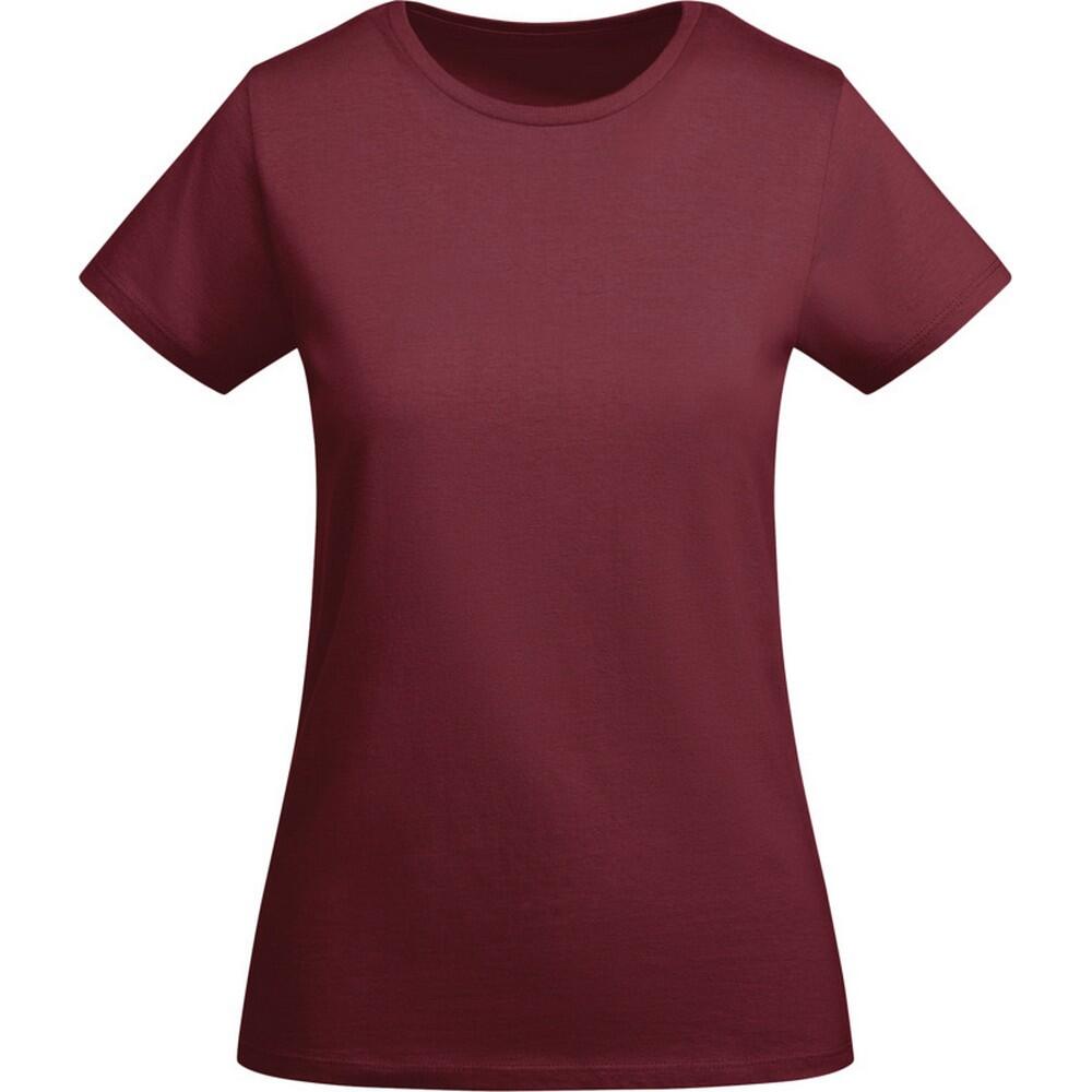 Womens/Ladies Breda ShortSleeved TShirt (Garnet)