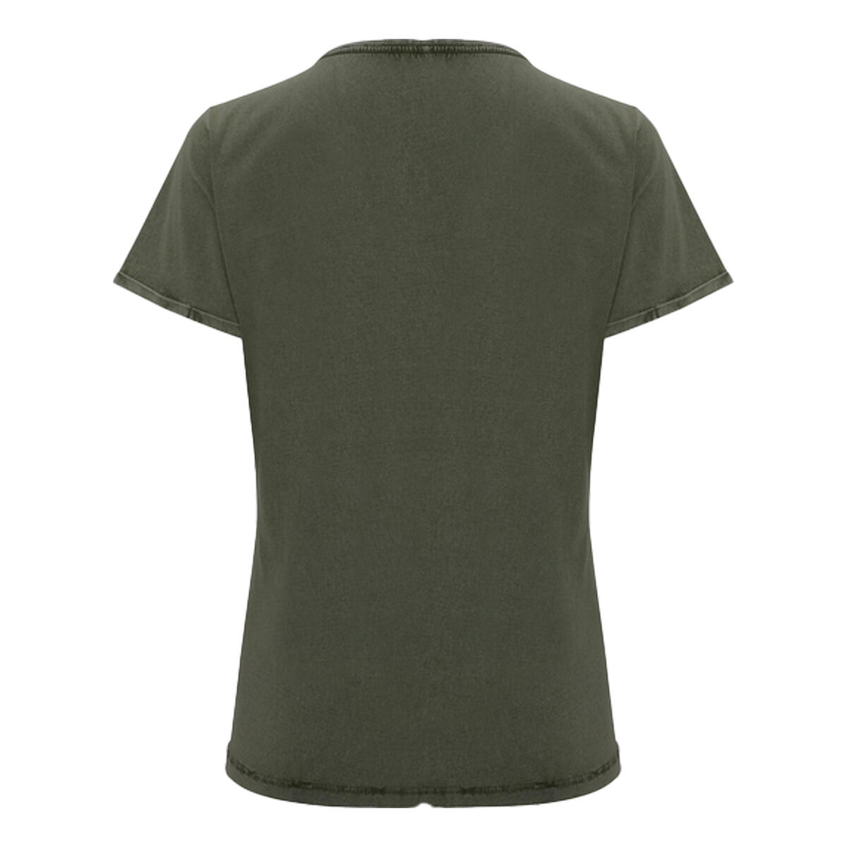 Tshirt HUSKY Femme (Vert Militaire Foncé) 2/2