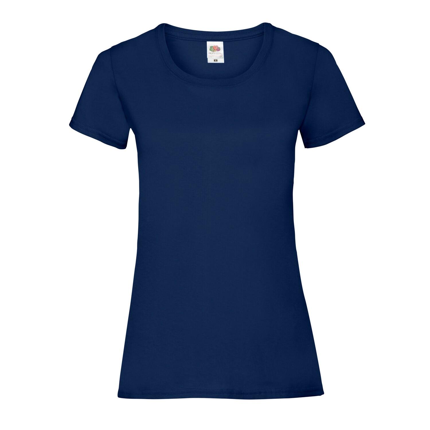 Tricou Drumeții În Natură Fruit Of The Loom Valueweight Femei