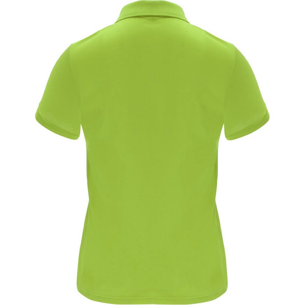 Polo MONZHA Femme (Vert Clair / Vert Citron) 2/3