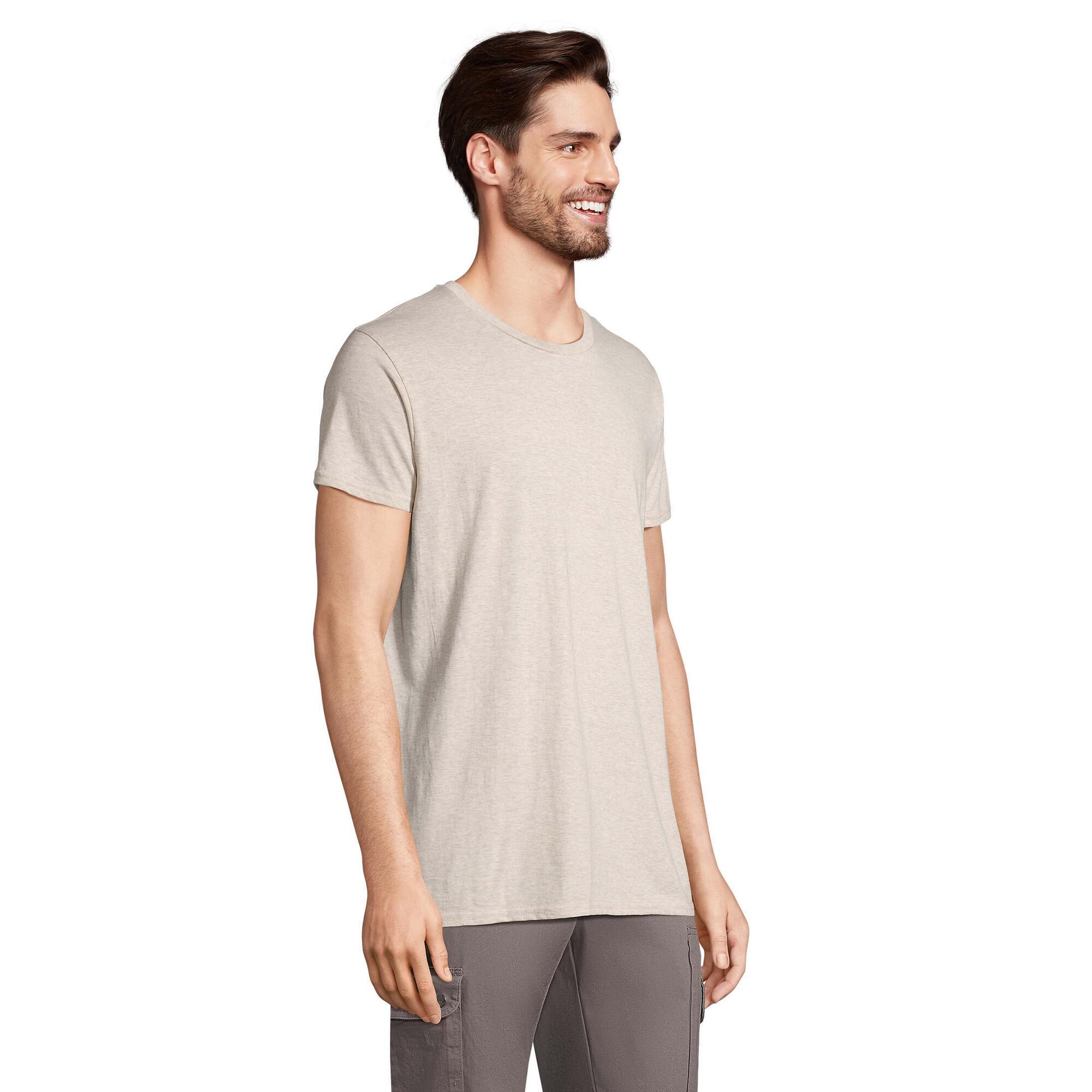Tshirt CRUSADER Homme (Beige Chiné) 3/4