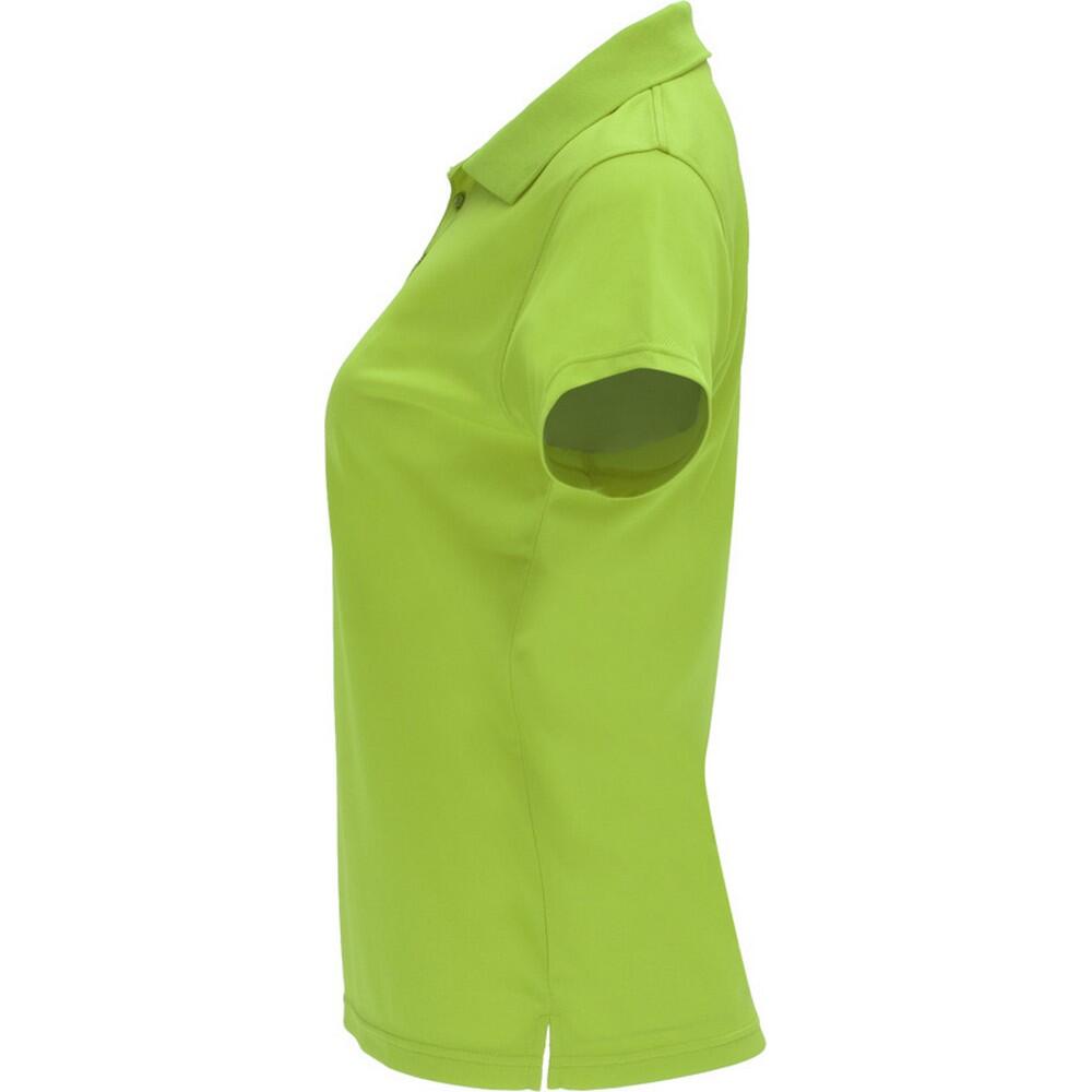 Polo MONZHA Femme (Vert Clair / Vert Citron) 3/3