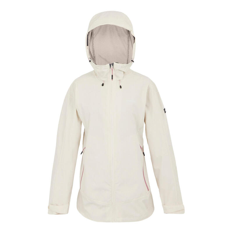 Veste Imperméable OKARA Femme (Vanille Clair / Lilas)