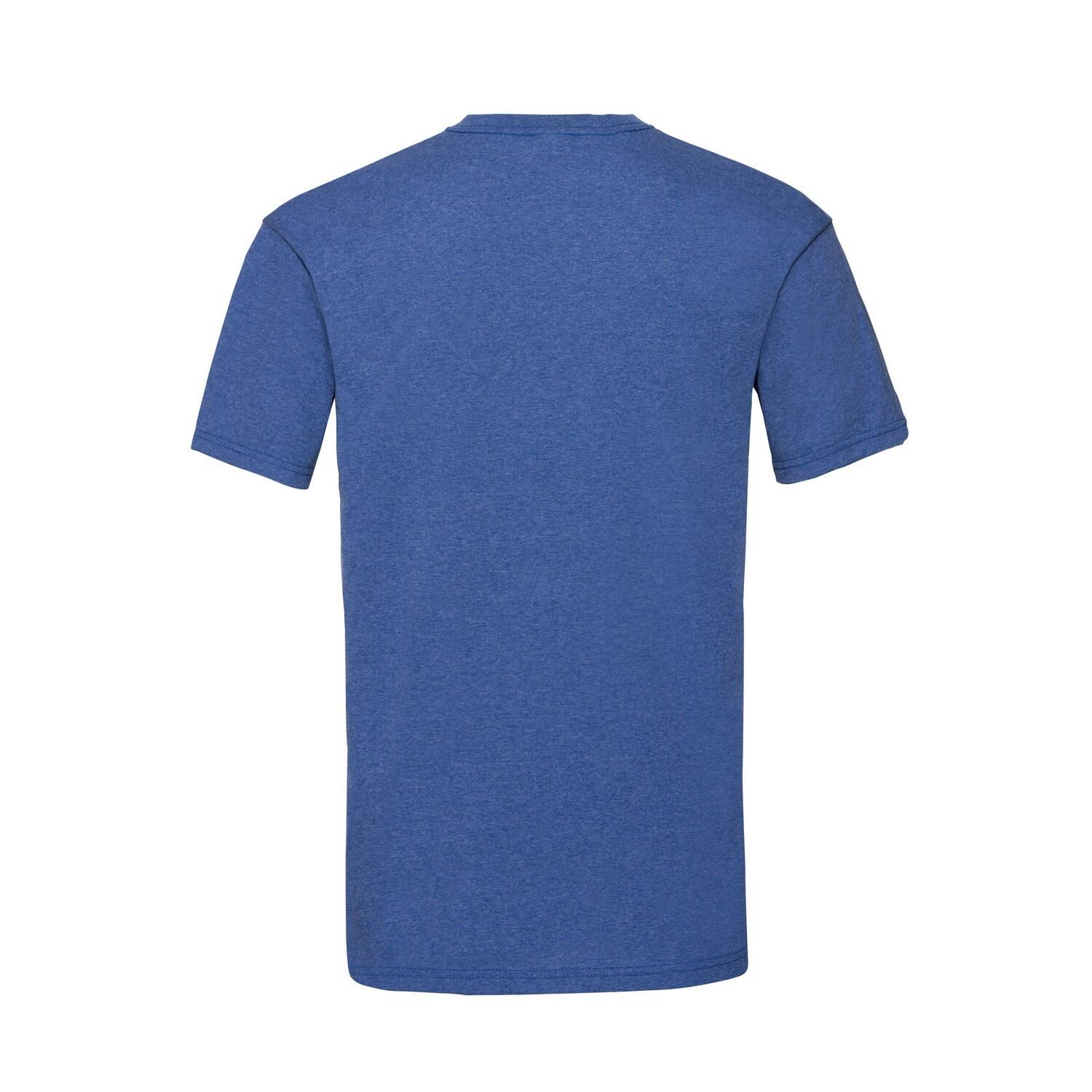 Tshirt VALUEWEIGHT Adulte (Bleu Roi Chiné Rétro) 2/3