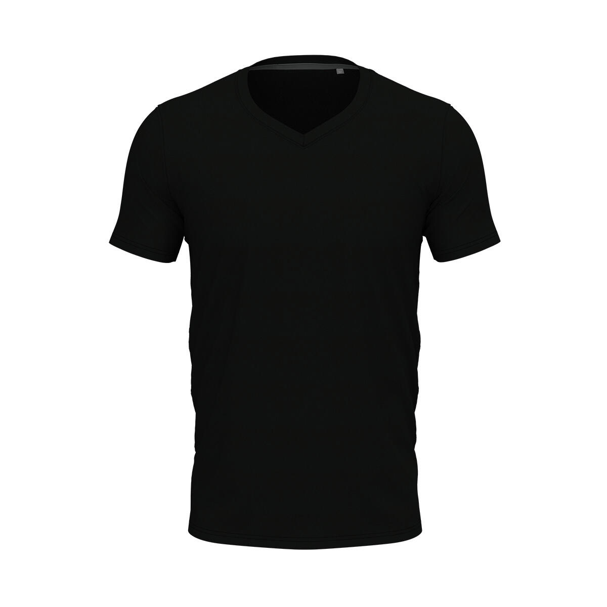 Camisola de pescoço homem v opala negra