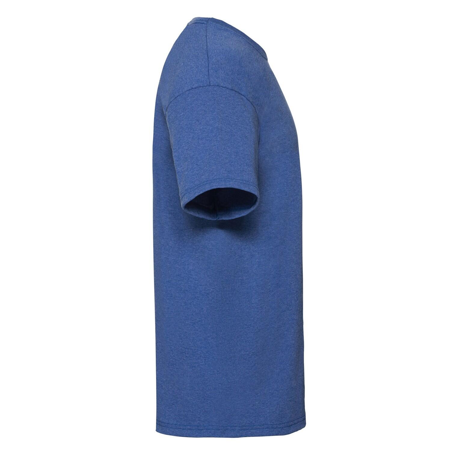 Tshirt VALUEWEIGHT Adulte (Bleu Roi Chiné Rétro) 3/3