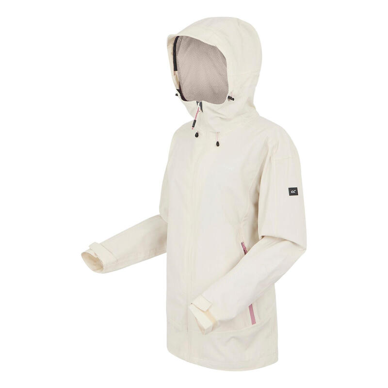 Veste Imperméable OKARA Femme (Vanille Clair / Lilas)