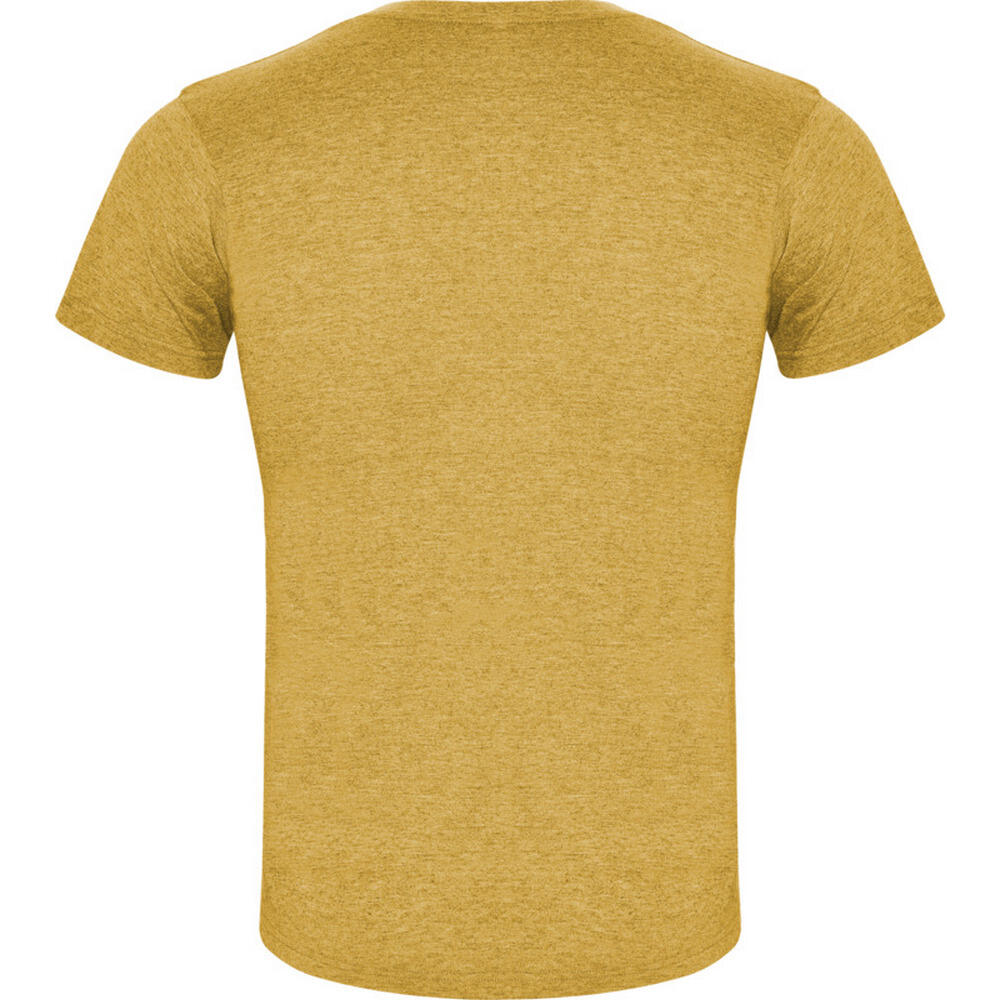 Heren Fox Heather Tshirt met korte mouwen (Heide Mosterd) 2/3