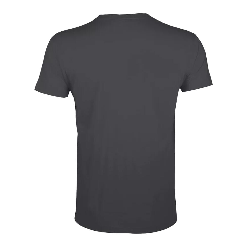 Tshirt REGENT Adulte (Gris Foncé Uni) 2/3