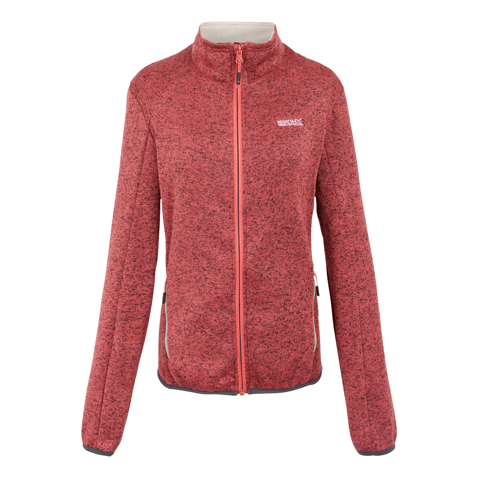 Regatta - Veste Polaire Newhill Femme (pêche Foncée / Vanille Clair) - Sweat-shirt - Blanc|rose - 56 3xl - Decathlon
