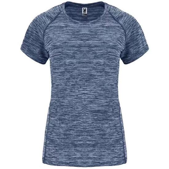 Tshirt AUSTIN Femme (Bleu Marine Chiné / Bleu)