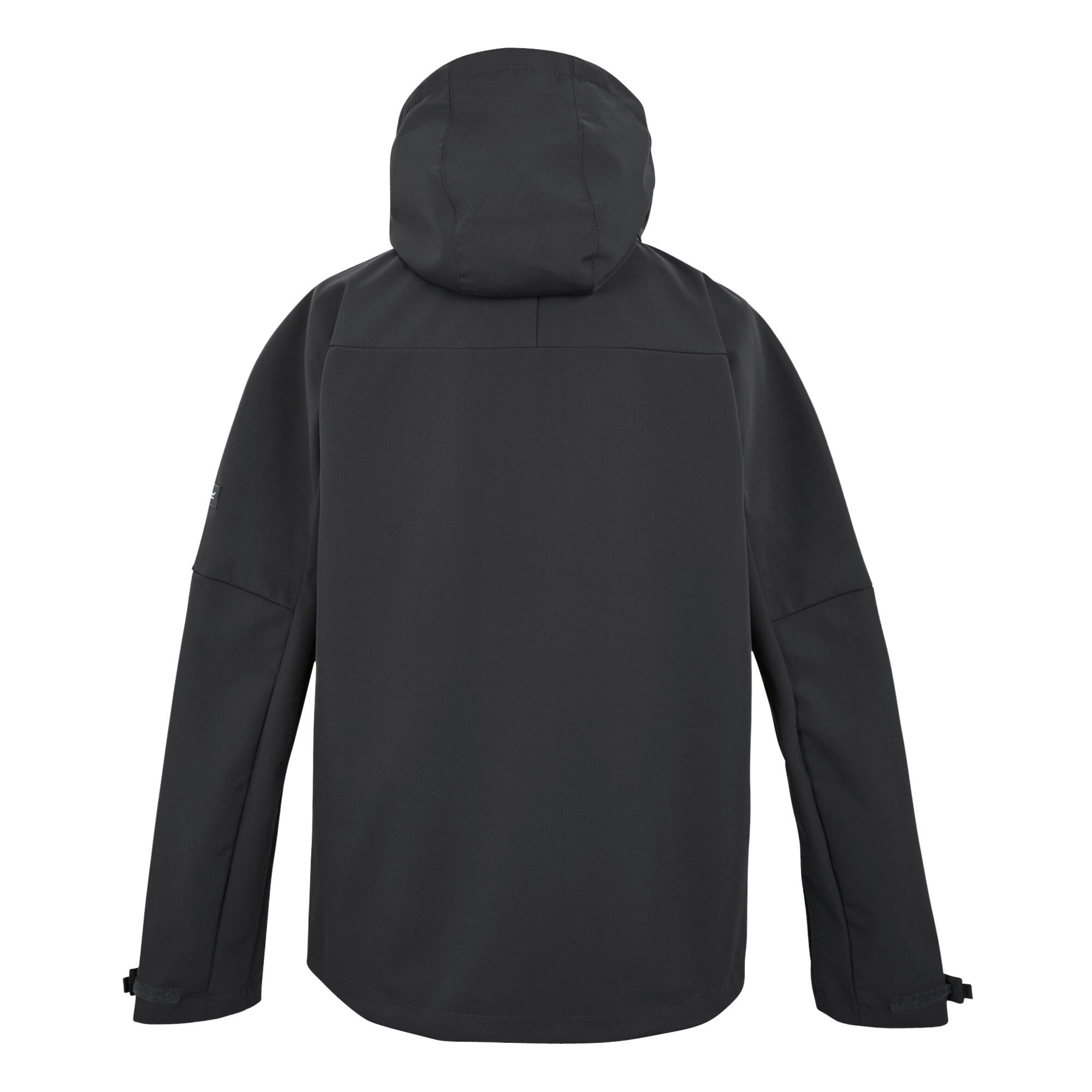 Heren Arana Waterdichte Soft Shell Jas (As/gletsjer) 2/4