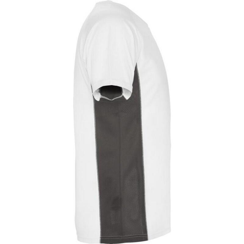 Tshirt SHANGHAI Enfant (Blanc / Anthracite) 3/4