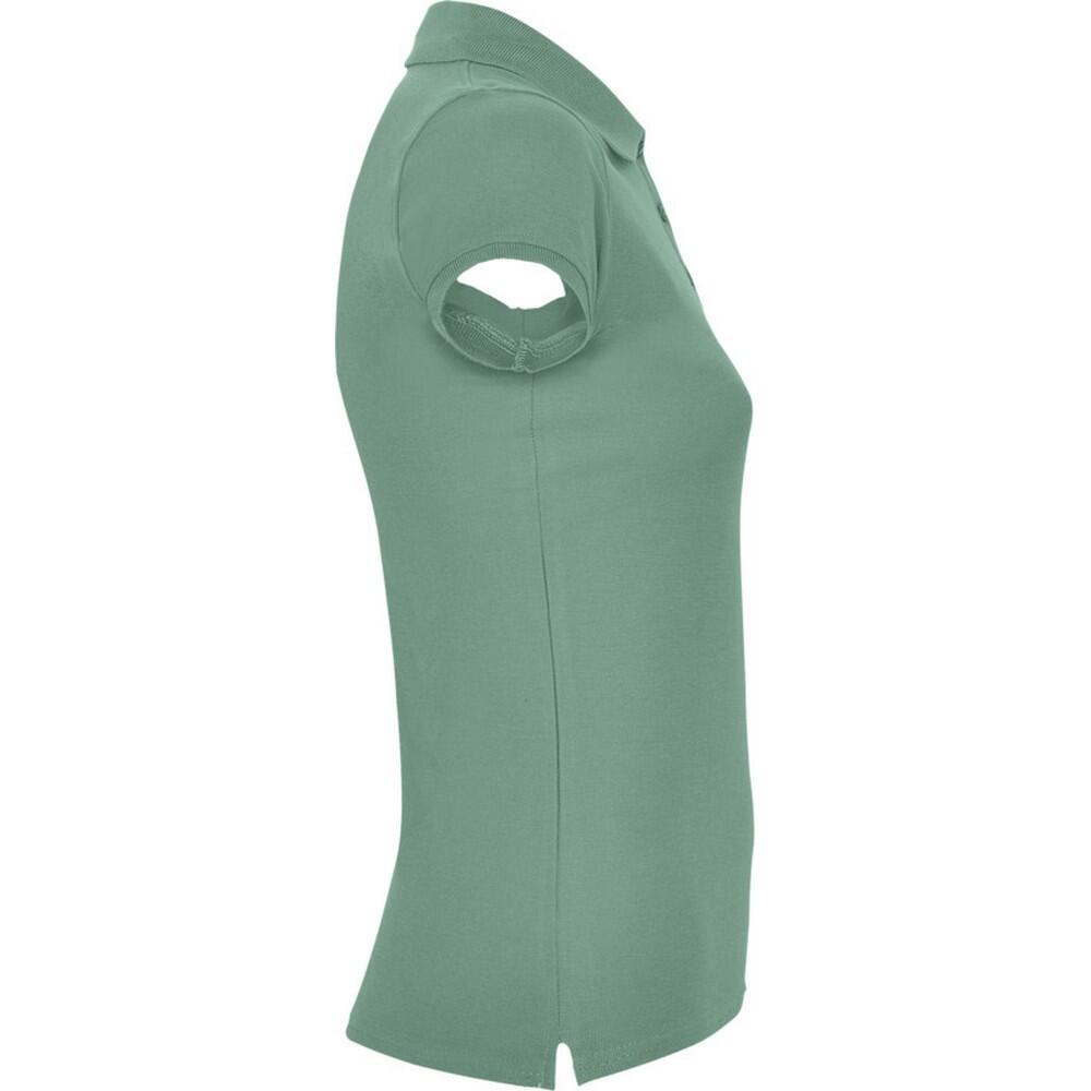Polo Star para Mujer Menta Oscura 3/4