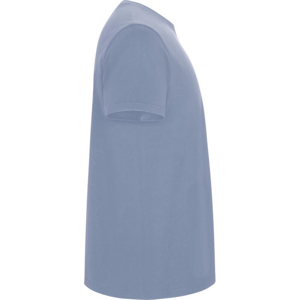 Childrens/Kids Stafford ShortSleeved TShirt (Zen Blue) 3/4