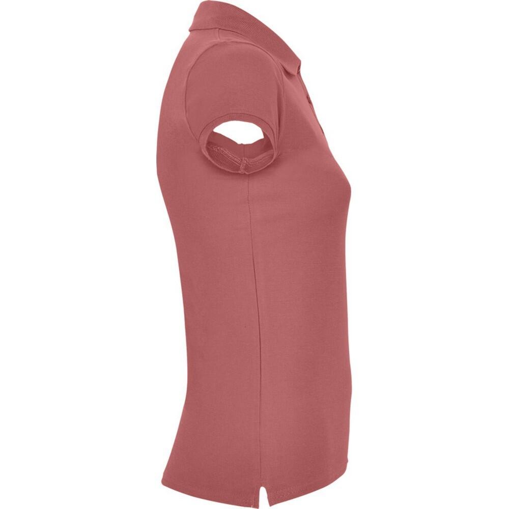 Polo STAR Femme (Rouge Chrysanthème) 3/4