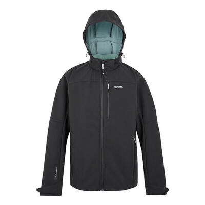 Heren arana waterdichte soft shell jas (as/gletsjer)