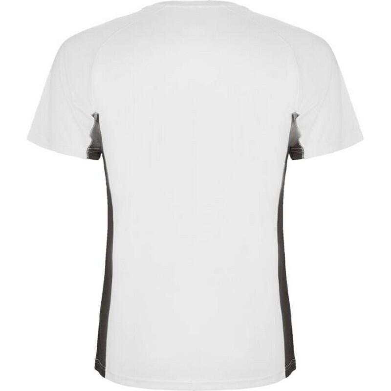 Tshirt SHANGHAI Enfant (Blanc / Anthracite) 2/4