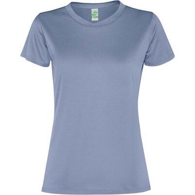 Dames slam sport tshirt met korte mouwen (marineblauw)