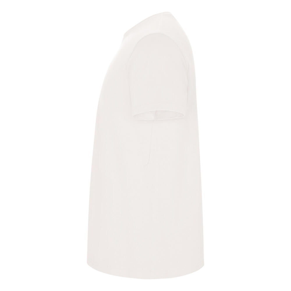 T-Shirt Stafford para homem (Branco Vintage) 3/4