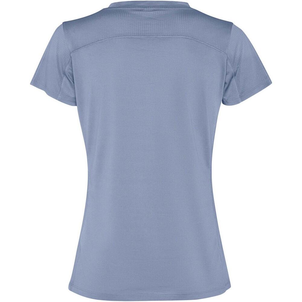 Dames Slam Sport Tshirt met korte mouwen (Zen Blauw) 2/2