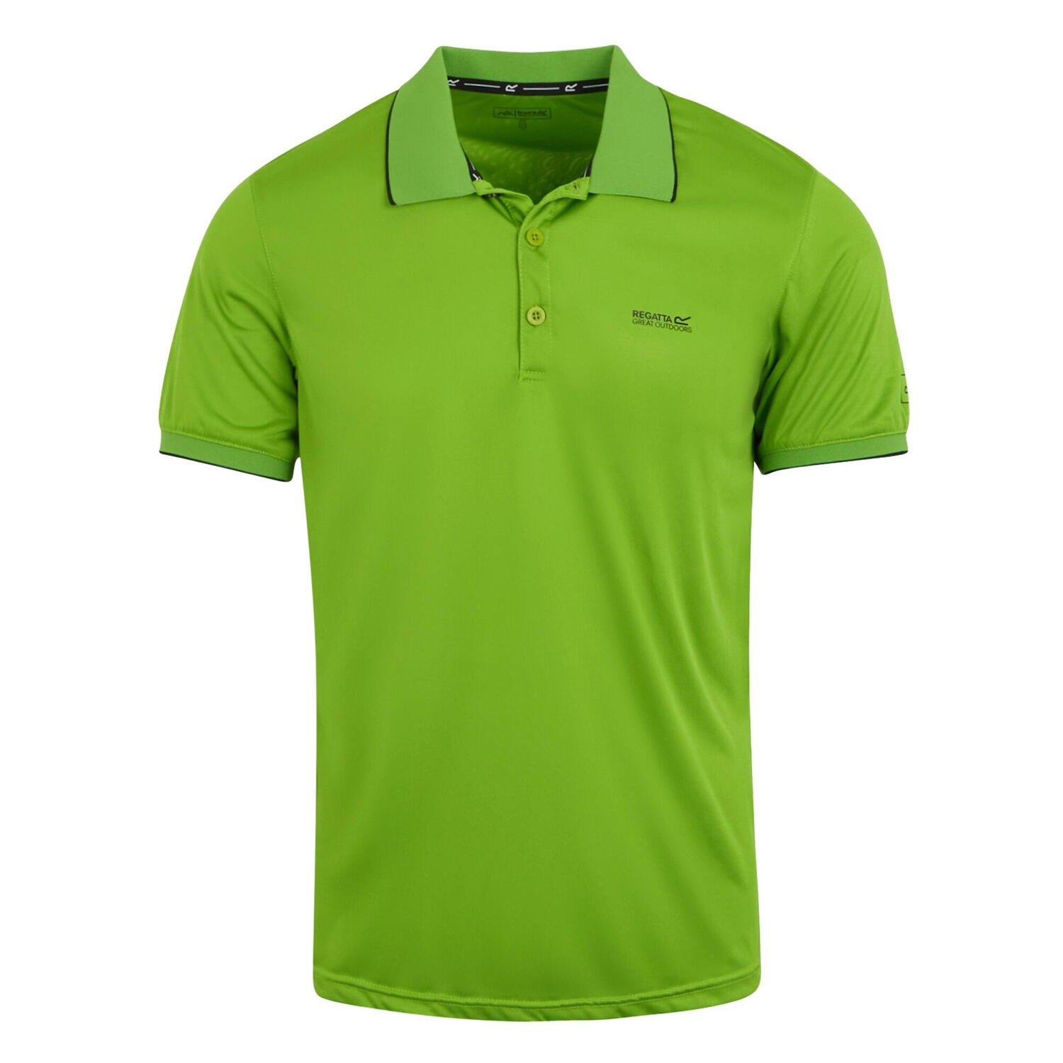 Polo Malha Remex II Homem Grenoble Verde Sólido