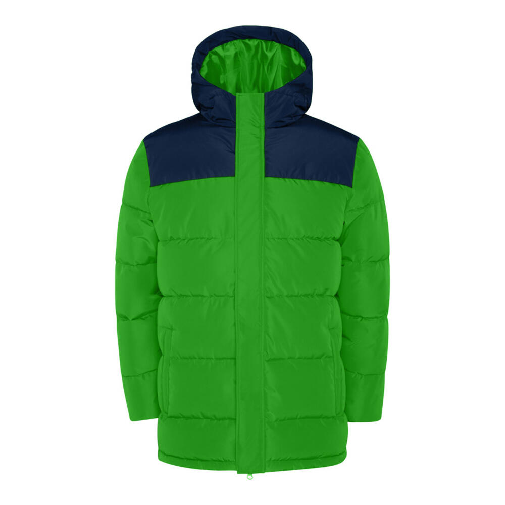 verde brillante / blu navy