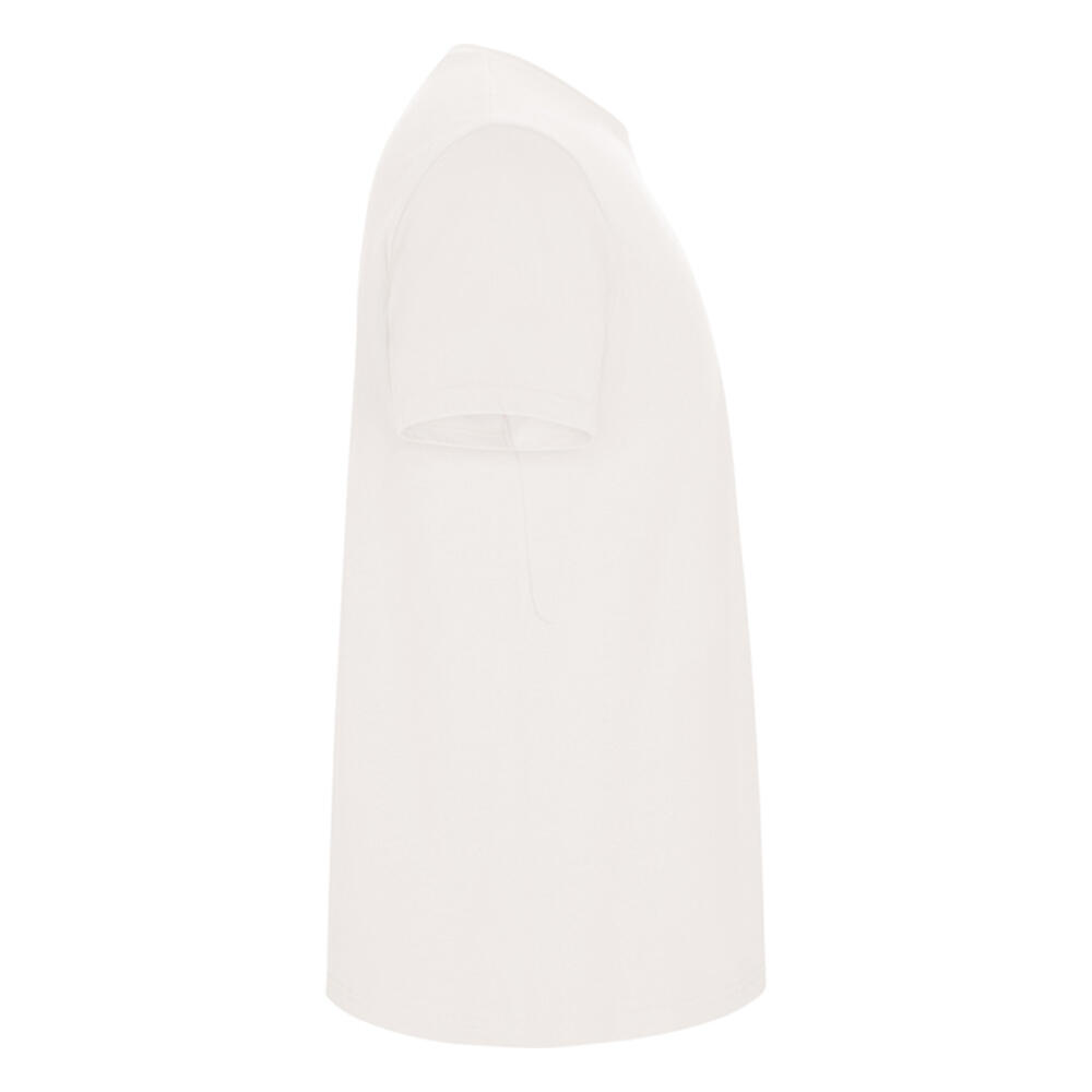 T-Shirt Stafford para homem (Branco Vintage) 4/4