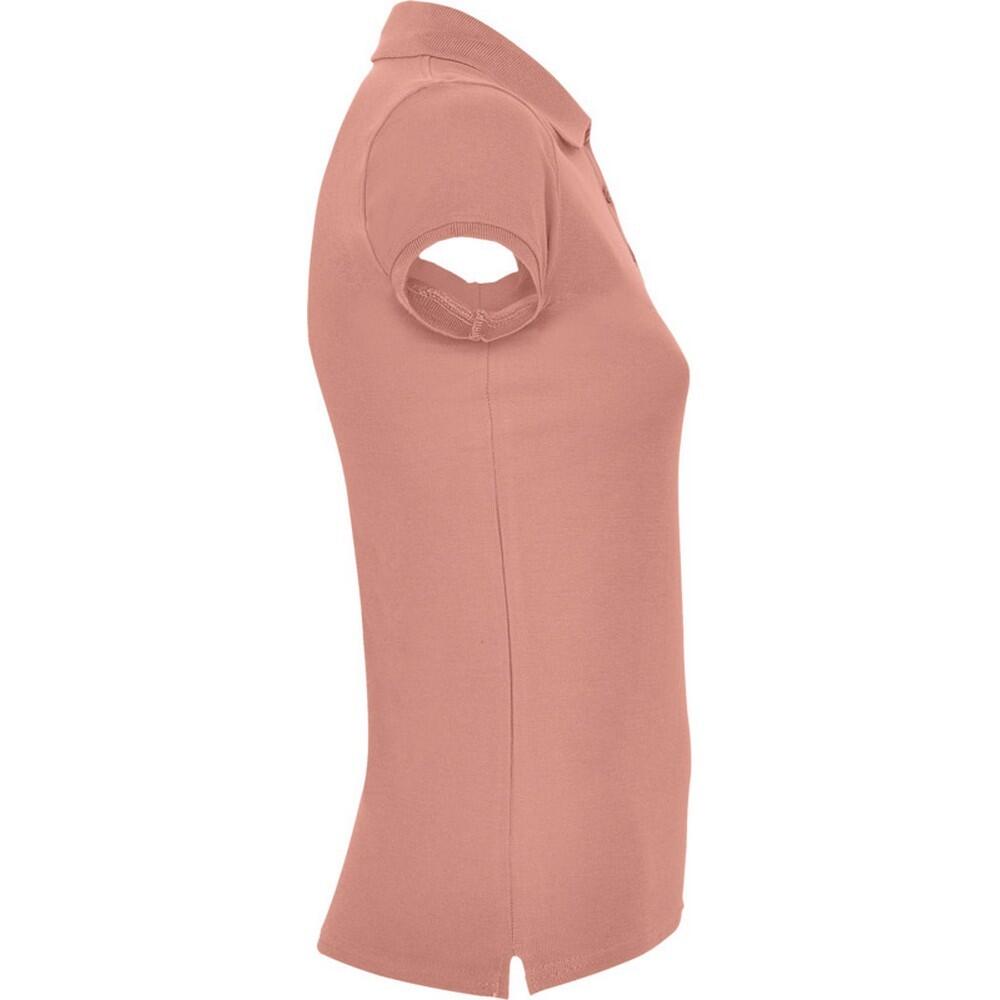 Polo STAR Femme (Orange Argile) 3/4