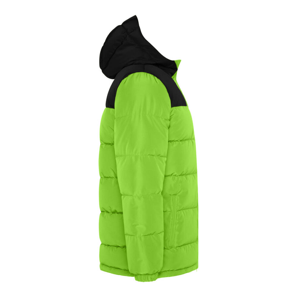 Unisex Adult Tallin Insulated Jacket (Lime/Solid Black) 3/4