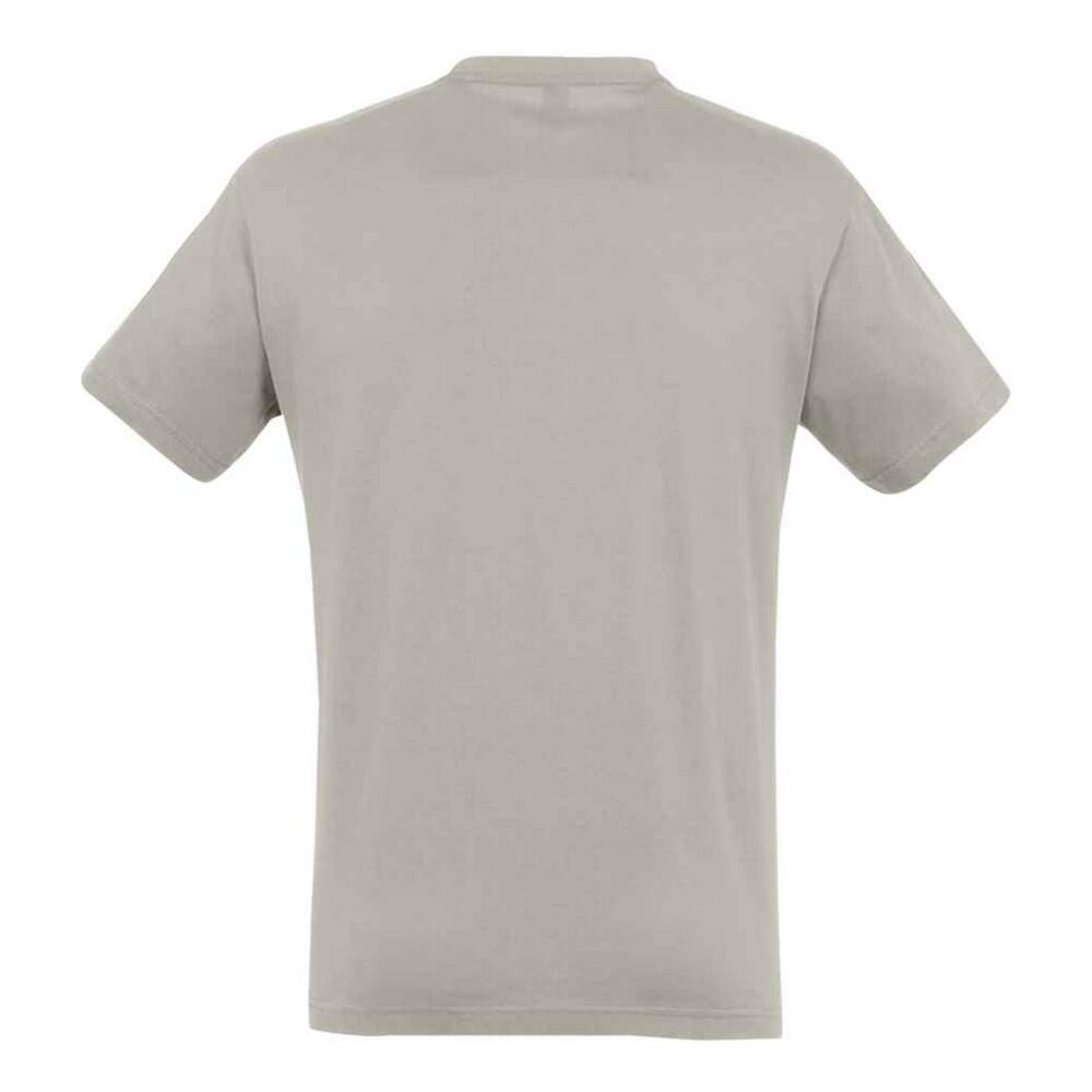 Maglietta Adulto Unisex SOLS Regent Grigio Chiaro Tinta Unita 2/4