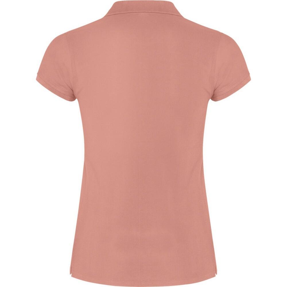 Polo STAR Femme (Orange Argile) 2/4