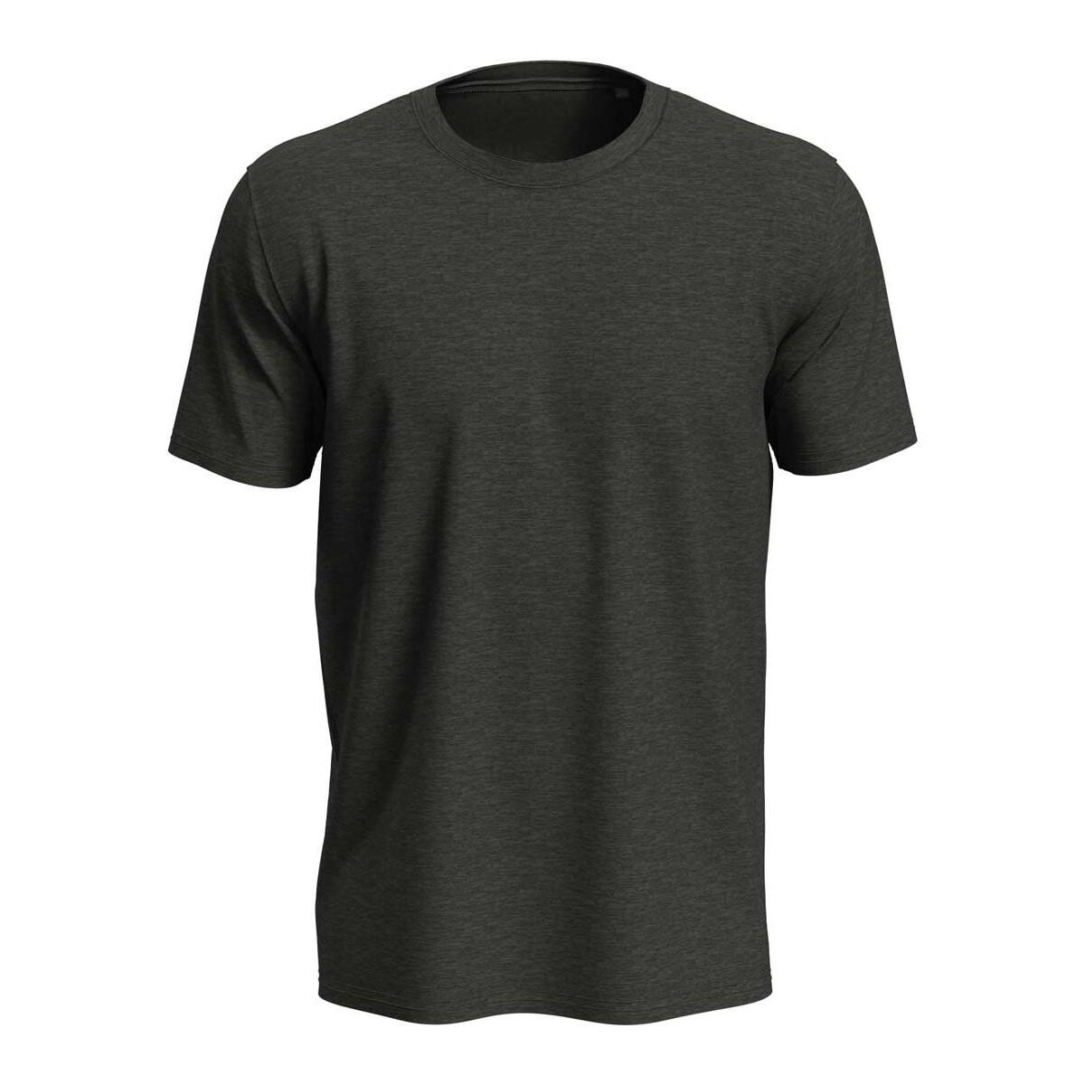 Stedman - Tshirt Lux Adulte (gris Foncé Chiné) - T-shirt Manches Courtes - Gris - 36 Xs - Decathlon