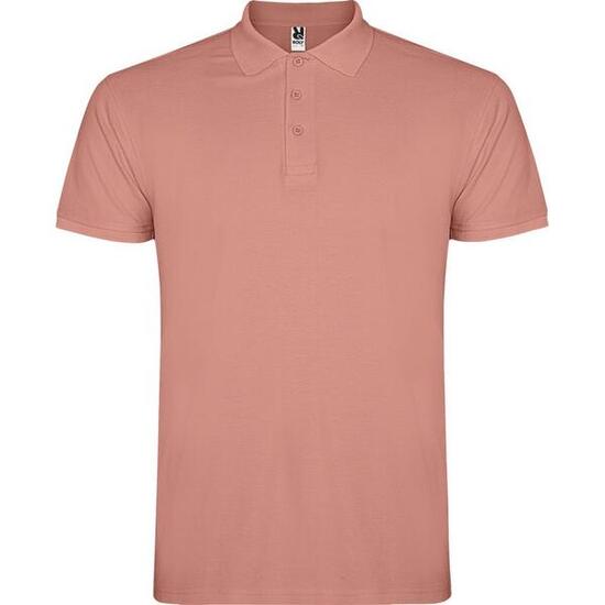 Polo STAR Homme (Orange Argile)