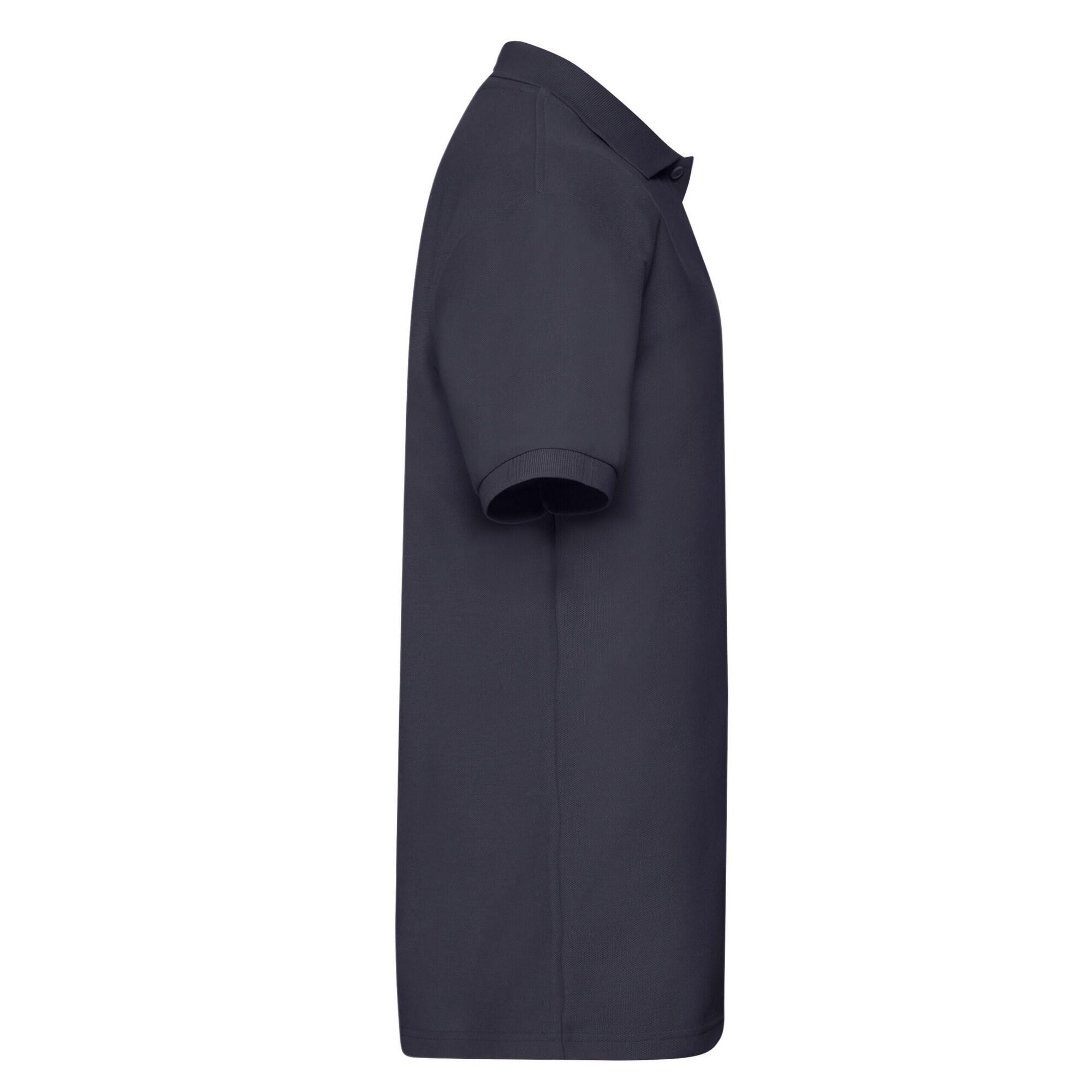 Polo 65/35 de Pesado para Hombre Marino Intenso 3/3