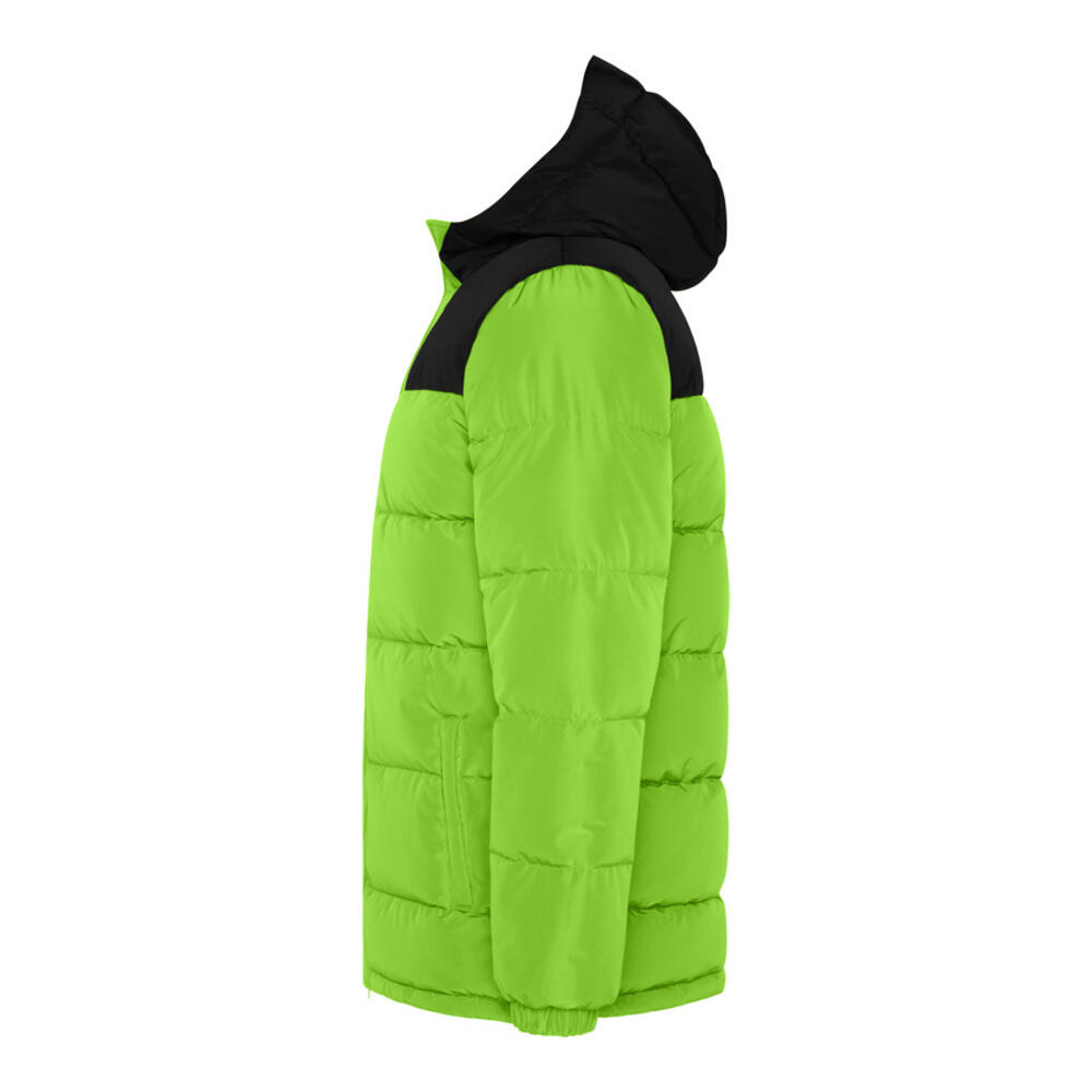Unisex Adult Tallin Insulated Jacket (Lime/Solid Black) 4/4