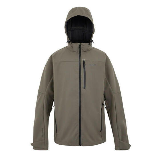 Heren Arana Waterdichte Soft Shell Jas (Boom/zwart)