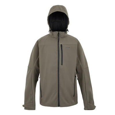 Heren arana waterdichte soft shell jas (boom/zwart)
