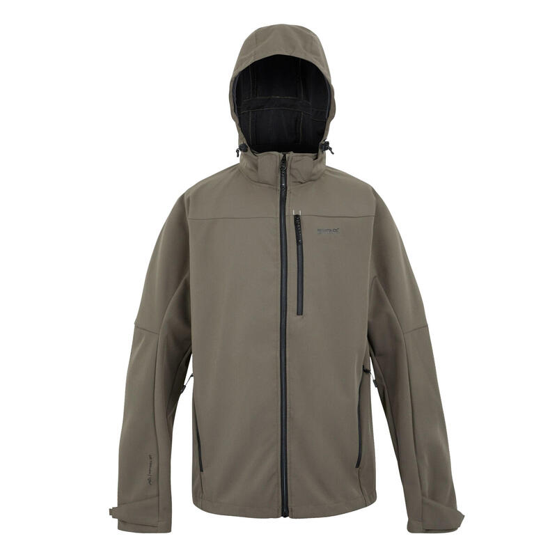 Veste Softshell ARANA Homme (Marron / Noir)