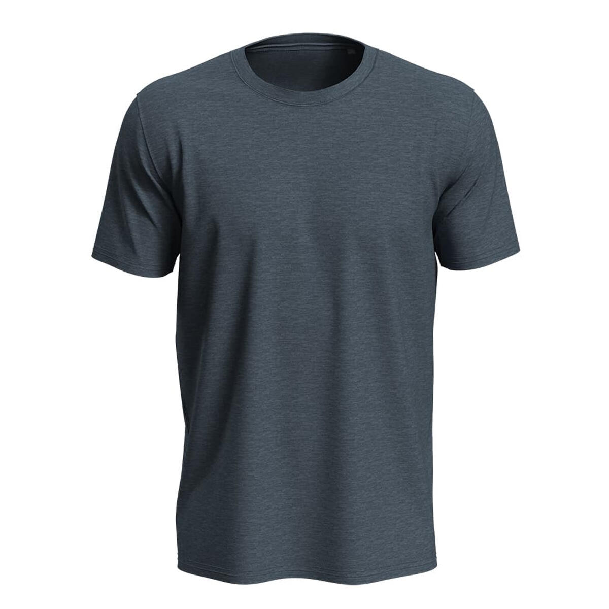 Stedman - Tshirt Lux Adulte (denim Foncé Chiné) - T-shirt Manches Courtes - Bleu - 56 3xl - Decathlon