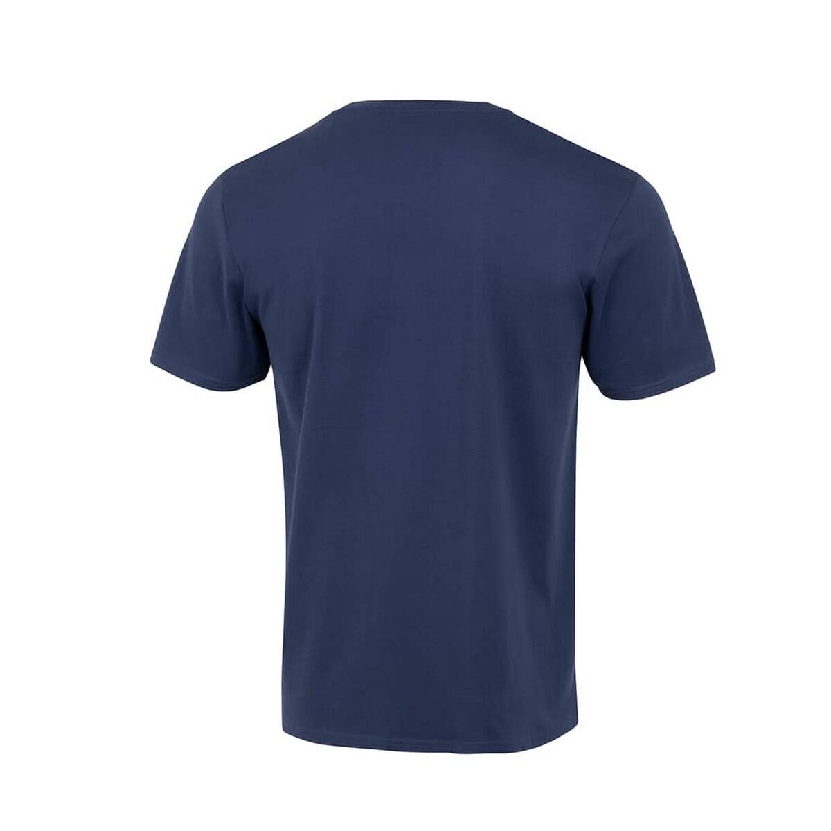T-Shirt Lux para adultos unissexo (Meia-noite Azul) 2/3