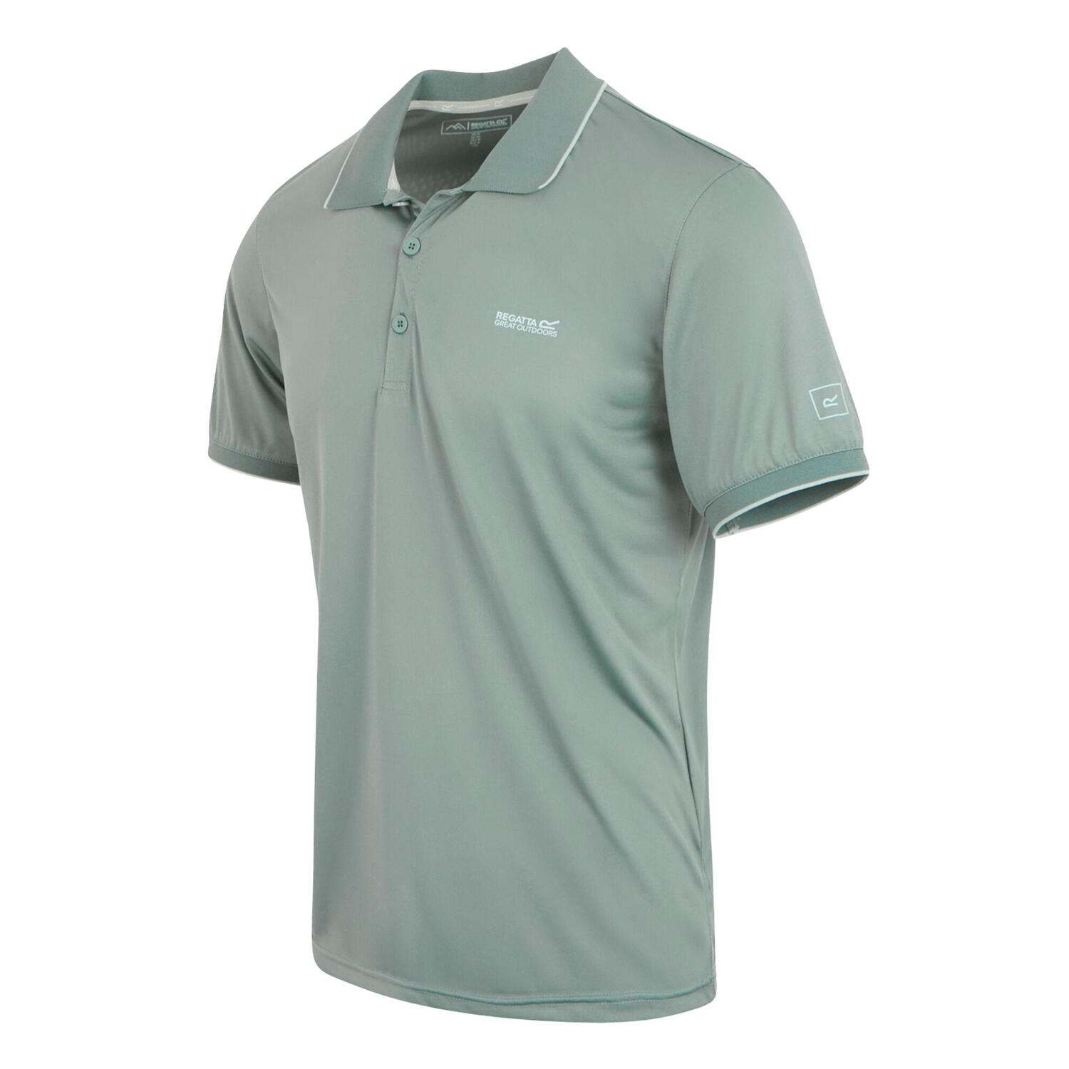 Heren Remex II Polo Shirt (Gletsjer Massief) 3/4