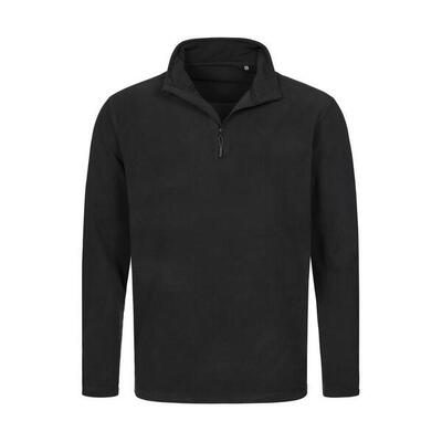 Giacca In Pile Mezza Cerniera Uomo Stedman Rosso Scarlatto