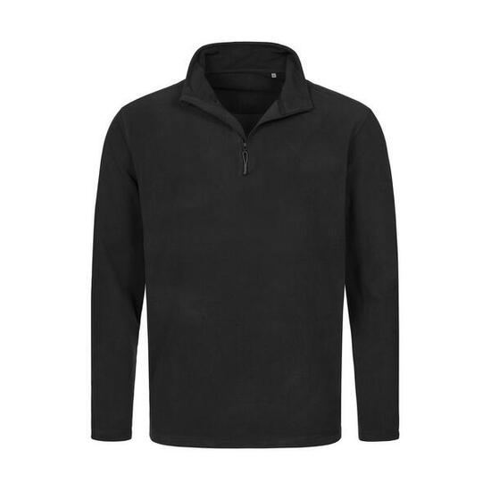 Giacca In Pile Mezza Cerniera Uomo Stedman Rosso Scarlatto