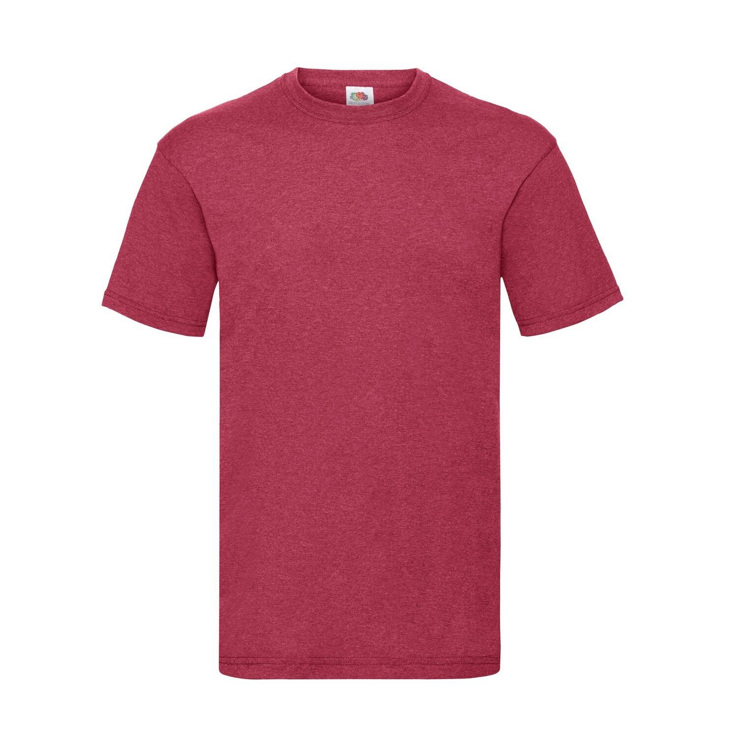 Tricou Drumeții În Natură Fruit Of The Loom Valueweight Adulți